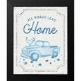 thumbnail image 2 of Reed, Tara 12x14 Black Modern Framed Museum Art Print Titled - Country Cottage Field XXII wash, 2 of 5