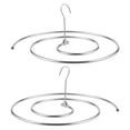 thumbnail image 7 of OATIPHO  Metal Spiral Blanket Drying Rack for Home Sheets and Towels 2Pcs, 7 of 7