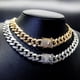 thumbnail image 2 of 2023 Nueva cadena cubana con diamantes 12mm collarHiphop pulsera de cadena cubana Collar de hombre, 2 of 4