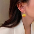 thumbnail image 2 of BNNG Enamel Dangle Earrings For Women Fruit Earrings Lemon Strawberry Cute Fruit Wind Alloy Oil Dropping Earrings Jewelry Artistic Rectangle Stud Earrings Women'S Enamel Strawberry Earrings, 2 of 4