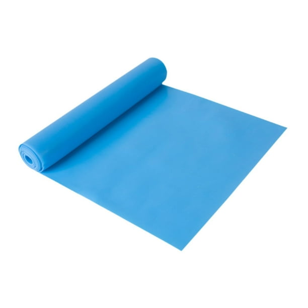 Banda de resistencia Stretch Band Professional Band elástica de banda de ejercicio de 59 pulgadas para estiramientos de entrenamiento de fuerza de Azul