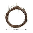 thumbnail image 2 of 8.66 inch Willow Rattan Wreath 3pcs,Rattan Wreaths for Crafts,Vine Wreath,Wood Wreath Form,DIY Wreath, Wreath Frame, 2 of 6