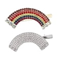 thumbnail image 5 of Fvsianol Duckbill Clips Women Hairpins Hair Clips Sparkling Vibrant Color Rustproof Metal Flower Hairpins, 5 of 8