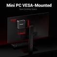 thumbnail image 3 of FIREBAT A6 Slim Mini PC, AMD Ryzen7 7735HS, 16GB, 512GB SSD, Black, 3 of 11