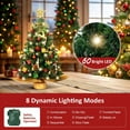 thumbnail image 4 of Gallickan Mini Christmas Tree, 2 Foot Prelit Tabletop Tree for Desk and Room, Small Artificial Christmas Tree with Lights, Holiday Decoration for Home Office, 4 of 7