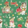 thumbnail image 2 of Grove, Beth 26x26 White Modern Wood Framed Museum Art Print Titled - Holiday Paws Step 03D, 2 of 4