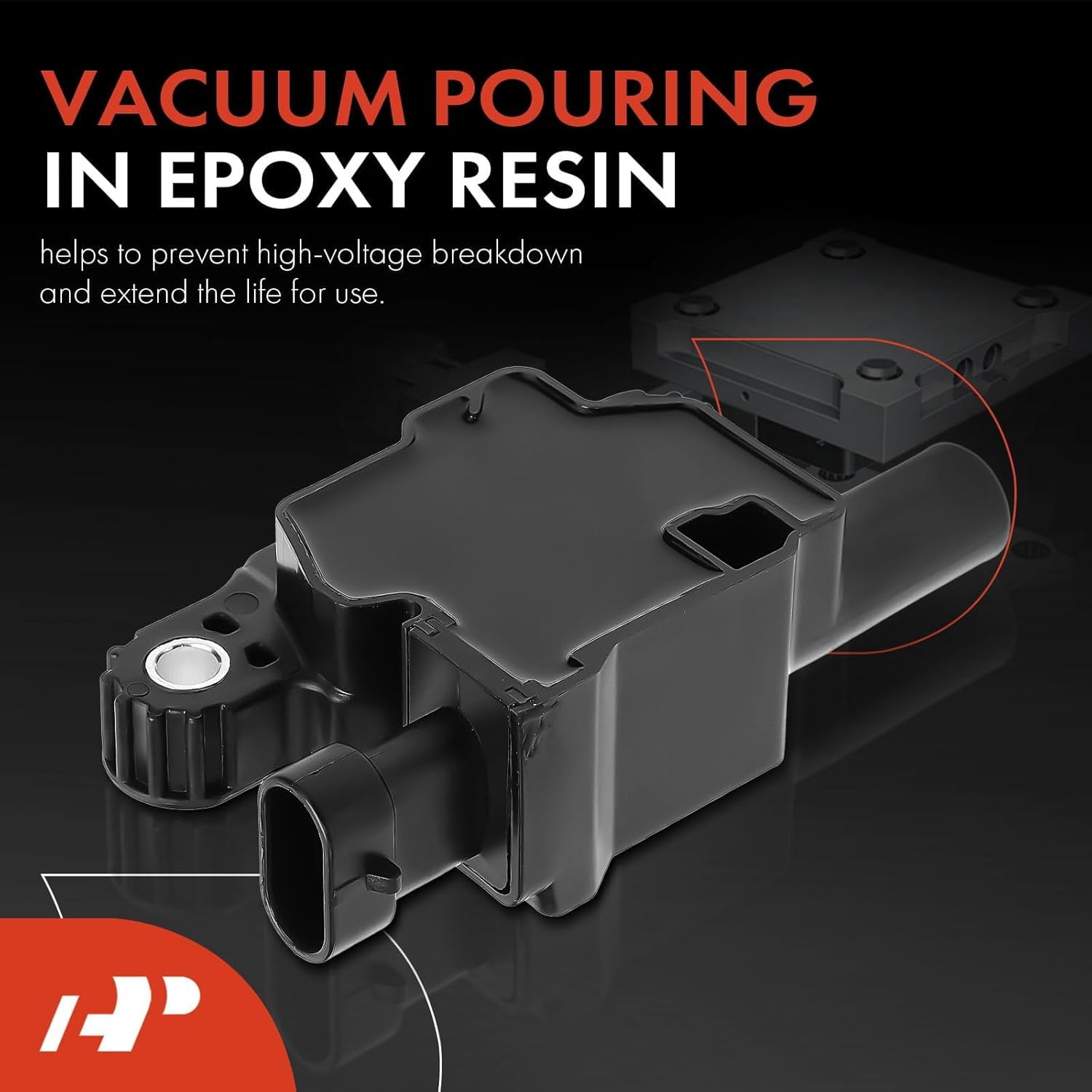 A-Premium Engine Ignition Coils Compatible with Chevy GMC Silverado 1500 Sierra 1500 Corvette Camaro Tahoe Yukon 2014-2018 4.3L 5.3L 6.2L 8-PC Set