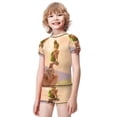 thumbnail image 2 of Tinker Bell Boys 2-Piece Swimsuit Set, Short Sleeve Rash Guard & Swim Trunks, 2 of 7