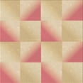 thumbnail image 1 of Ahgly Company Machine Washable Indoor Square Transitional Sunrise Orange Area Rugs, 5' Square, 1 of 7