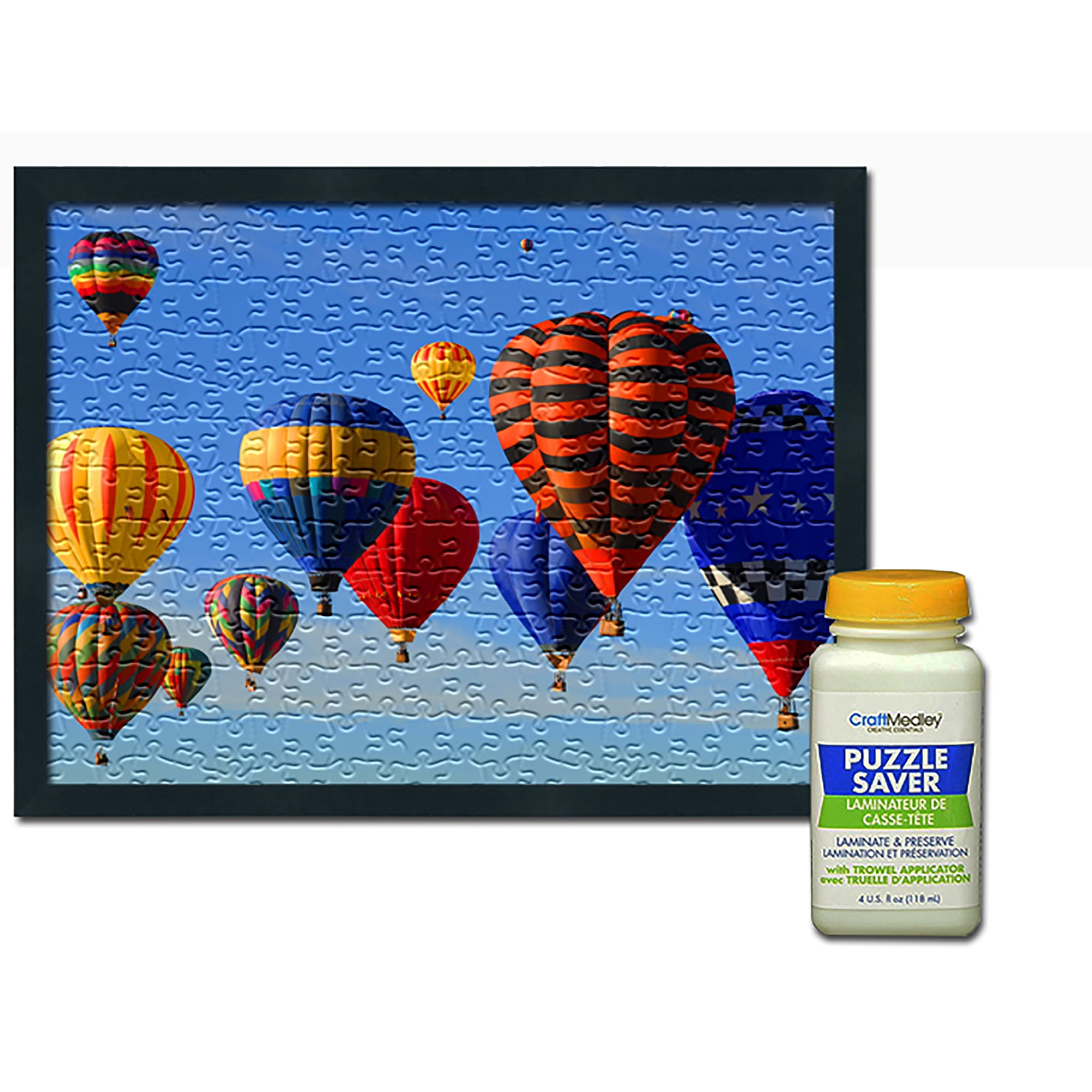 Jigsaw Puzzle Frame Kit - For 19x27 Inch Puzzles - Craft Medley Puzzle Saver