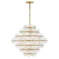 thumbnail image 2 of Fredrick Ramond Fr30128 Rene 16 Light 30" Wide Ring Chandelier - Glacial, 2 of 2