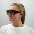 thumbnail image 5 of Tom Ford Women's Havana Quinn SQUARE Sunglasses, 57/17/135, 5 of 6