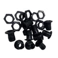 thumbnail image 2 of 10 respiraderos para tambor con juntas, 1/2", accesorios para instrumentos musicales negro, 2 of 9