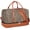 D1-Leopard, variant on 21" Travel Duffel Bag E7-Blue 3-Piece Set for Weekend Business Trip Overnight Use