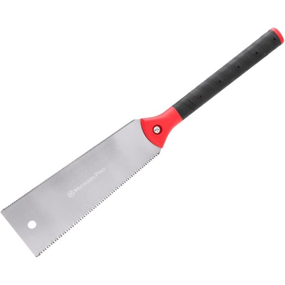MichaelPro 10 Inch Double Edge Japanese Pull Saw