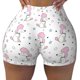 thumbnail image 2 of Fotbe Cute Poodle Dog Shorts Sin Costuras – Shorts Deportivos de Cintura Alta para Mujer, Elásticos para Gimnasio, Yoga, Running o Ciclismo-Large, 2 of 8