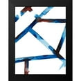 thumbnail image 2 of Popp, Grace 15x18 Black Modern Framed Museum Art Print Titled - Blue and Red Chutes II, 2 of 5