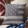 thumbnail image 6 of Memorial Day Patriotic Decorations Throw Pillow Cover Set of 2 - 4th of July Freedom Stars American Flag Independence Day for Home Decor Sofa Couch Chair Bed Patio Living Room Bedroom - 18x18 Inches, 6 of 9