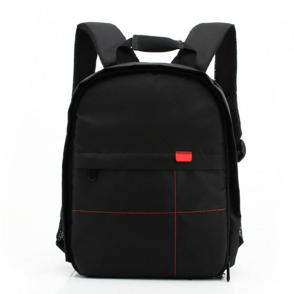UPGRATOR Black Waterproof Travel Camera Backpack with Softened Shoulder Straps and Organized Storage for Dslr