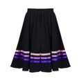 thumbnail image 5 of Filles Danse Jupe Longue Jupe de Ballet Wrap Jupe Rayures Maxi Jupe Robe de Danse pour Ballet Danse, 5 of 5