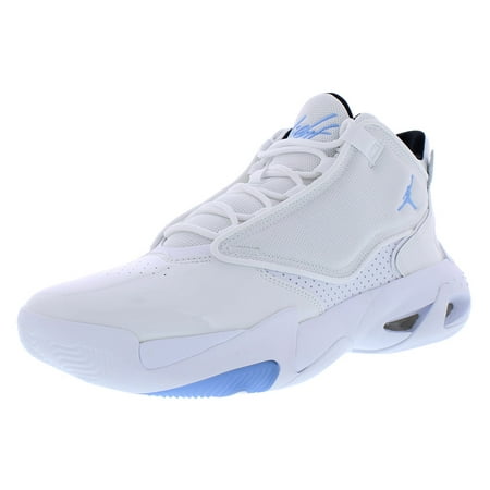 Nike Jordan Max Aura 4 Mens Shoes Size 11.5, Color: White/University Blue/Black