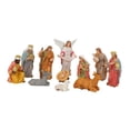 thumbnail image 2 of Juego de Figuras de Belén Navideño en Miniatura, Pequeñas Esculturas de Resina de Jesús, Estatua de La Sagrada Familia para Fiestas, Interior Y Exteri, 2 of 8