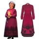 thumbnail image 2 of Disfraz de la película del Anime Madrigal, traje de Abuela Alma para adultos y niños, ropa roja para niñas, vestido elegante para Halloween, 2 of 4