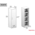 thumbnail image 4 of Kappesberg Stanford 1-Door Pantry Storage Cabinet – White, 4 of 8