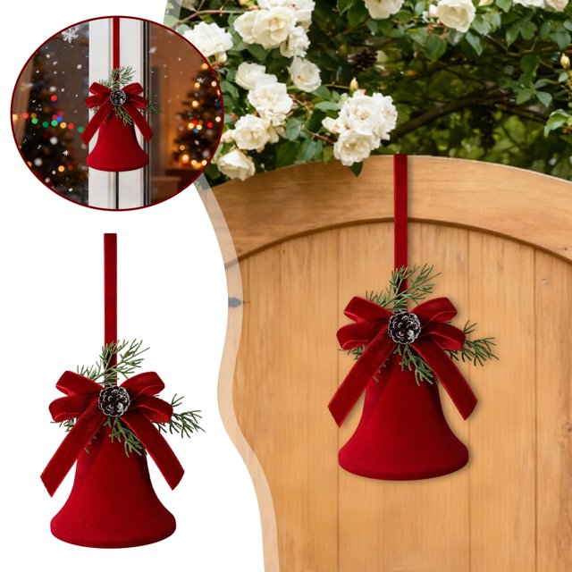 Clock Holiday Hanger for Festive Elegant Home Creating a Delicate Appearance with Seasonal Style