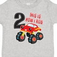 thumbnail image 4 of Inktastic Monster Truck How I Roll 2nd Birthday Boys Toddler T-Shirt, 4 of 5