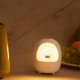 thumbnail image 4 of Luz LED de noche con contacto con animales, lámpara de sueño ajustable para lactancia materna, lámpara de noche recargable por USB para niños, blanca, 4 of 5