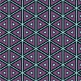 thumbnail image 1 of Ahgly Company Indoor Square Patterned Very Peri Purple Area Rugs, 4' Square, 1 of 6