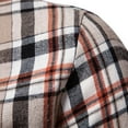 thumbnail image 5 of DDAPJ pyju Men's Plaid Flannel Shirts 2023 Clearance,Slim Fit Long Sleeve Dress Shirt Casual Button Down Checkered Shirts Western Cowboy Work Shirt, 5 of 9