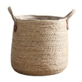 thumbnail image 1 of Cesta de Mimbre para Plantas, Cesta Decorativa de Almacenamiento, Macetas de Gran Capacidad, Contenedor para Plantas para Césped, Jardín, Balcón, Alfé M, 1 of 9