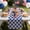Multicolor-2, variant on Independence Day Table Runner,Long American Flag Red Blue White Plaid Cotton Linen Table Runner Style for Dinner Table Party Decor Tabletop Decorations