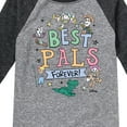 thumbnail image 3 of Disney's Toy Story - Best Pals Forever - Toddler & Youth Raglan Graphic T-Shirt, 3 of 4