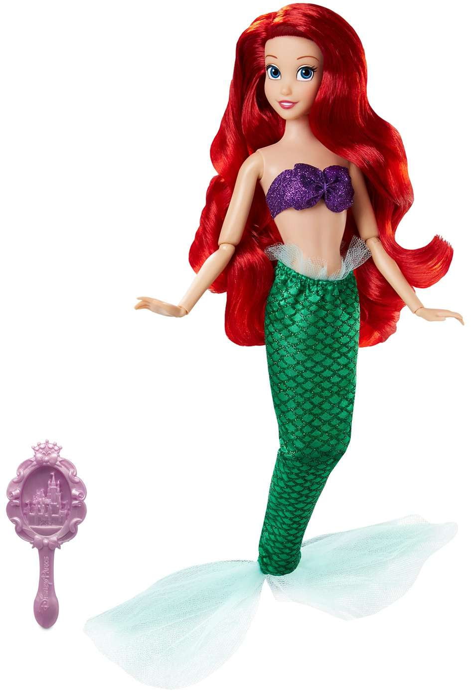Disney Princess Ariel Classic Doll with Brush - Fashion Toy, New with Box -  Walmart.com