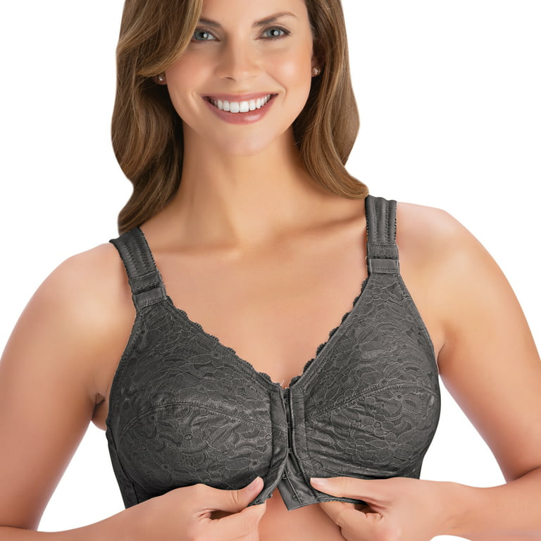 Collections Etc Women's Full-Coverage Posture Support Wireless