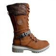thumbnail image 3 of jovati Bottes d'Équitation Western pour Femmes, Mode, Style Cowboy, Décontractées, Chaudes, Talons Bas, Hauteur Genou, Tige Mi-Haute, Chaussures, 3 of 8
