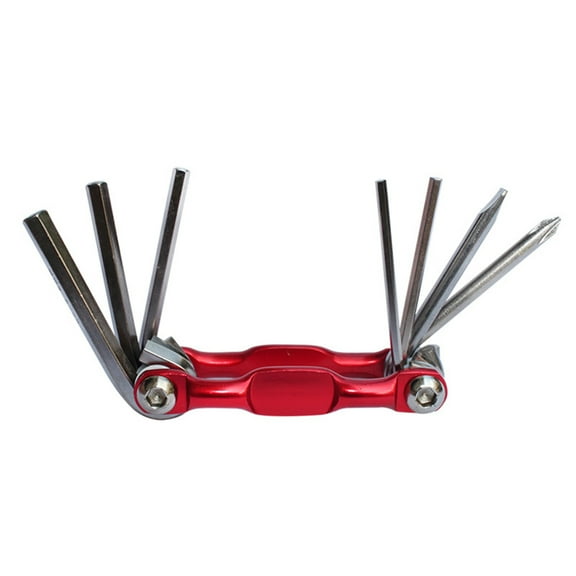 Worgeous Bike Repair Tool Kit Red 1Set 3.4X1.3In