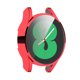 thumbnail image 5 of Sywqhk Funda de pantalla completa para reloj inteligente para Samsung Galaxy Watch4 44 mm (rojo), 5 of 7