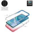 thumbnail image 4 of CoverON For OnePlus 9 Phone Case, Gradient Heavy Duty Clear Full Body Shockproof Cover, Blue / Pink, 4 of 9