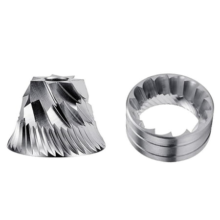 

Portable Grinder Burr Manual Stainless Steel Parts Higher Efficiency Distribution Tool for Espresso Brewing Replacements