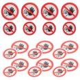 thumbnail image 4 of 20 Pcs Panneaux d'Avertissement Auto-Adhésifs, 4 of 8