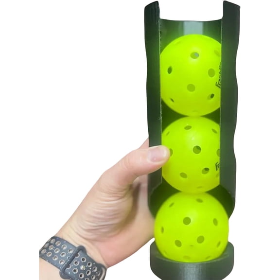 Pickleball Holder | Pickleball Dispenser | Fence Mount Ball Holder | Pole Mount Pickleball Holder | Easy Installation Ball Storage | Multipurpose Pickleball Organizer
