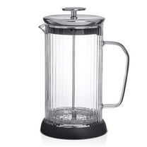 JoyJolt 6-Cup Dishwasher Safe Borosilicate Glass French Press Coffee Maker