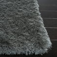 thumbnail image 6 of SAFAVIEH Paris Ivonette Solid Shag Area Rug, Grey, 3' x 5', 6 of 7