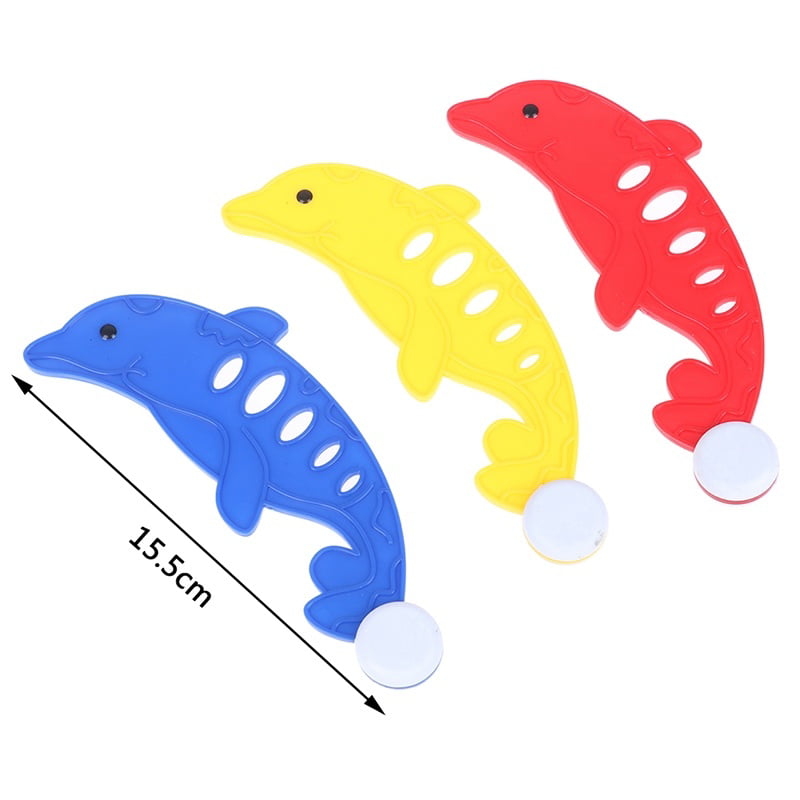 3PCs/Set Underwater Swim Pool Diving Toys Summer Swimming Dive Toys Dolphin SL 