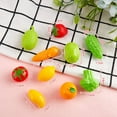 thumbnail image 4 of 10pcs Mini Simulation Fruit Vegetables Toy Kids Pretend Play Dollhouse Accessory, 4 of 6