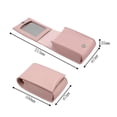 thumbnail image 3 of Pu Leather Lipstick Bag With Mirror Touch Up Makeup Small Capacity Makeup Storage Bag Portable High Quality Dustproof Mini Cosmetic Pouch Daily Outing, 3 of 8
